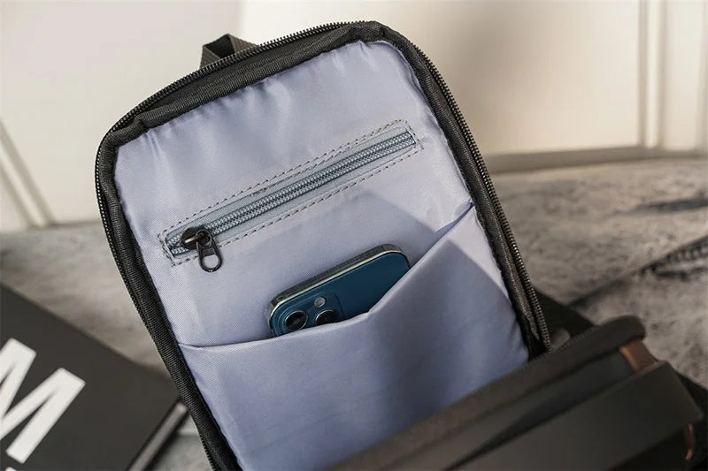 Maleta Antirrobo Con Carga Usb Multifuncional