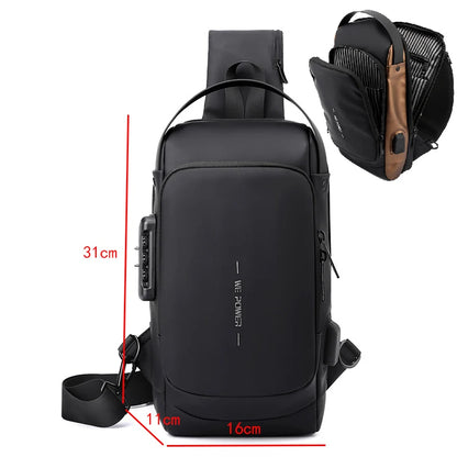 Maleta Antirrobo Con Carga Usb Multifuncional